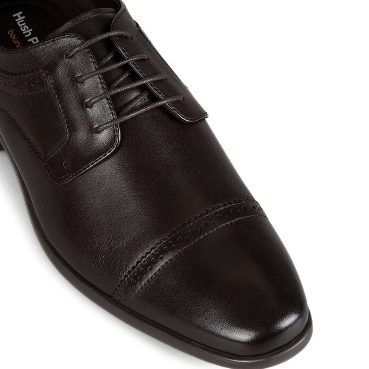 Hush Puppies Nash Oxford Shoes Men - DRKBRN