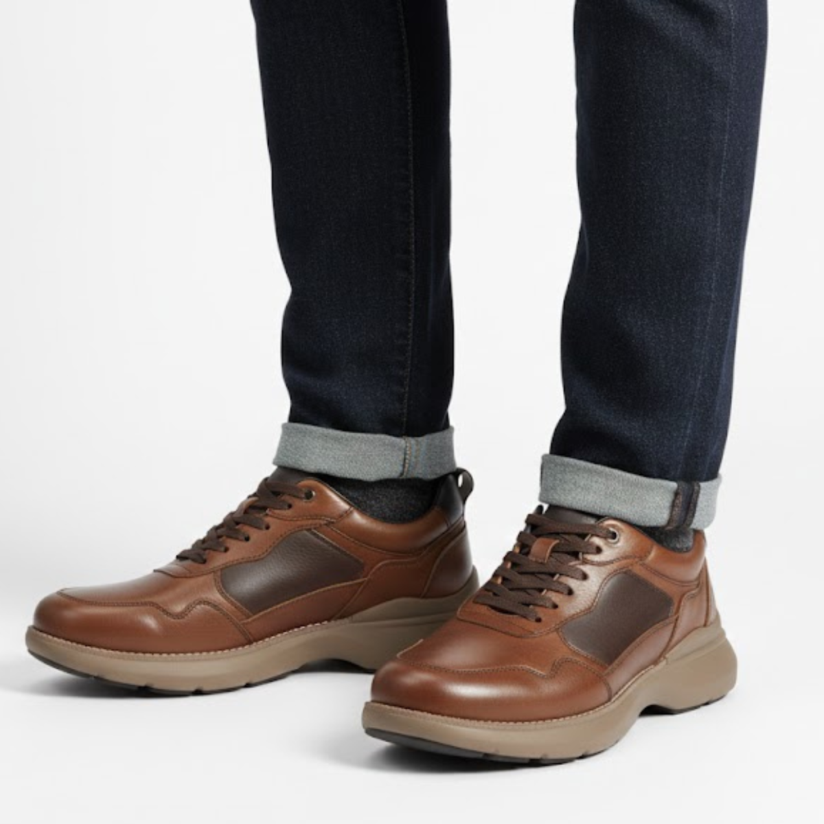 Hush Puppies Ramble Loafers Men - DRKBRN