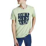 Jack & Jones Originals Crew Neck Graphic Logo T-Shirt Men