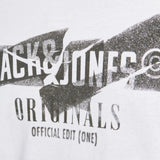 Jack & Jones Originals Crew Neck Graphic Logo T-Shirt Men