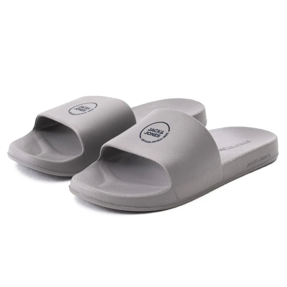 Jack & Jones OT Pool Slides Men - GRY - 41 / Gray - Shoes