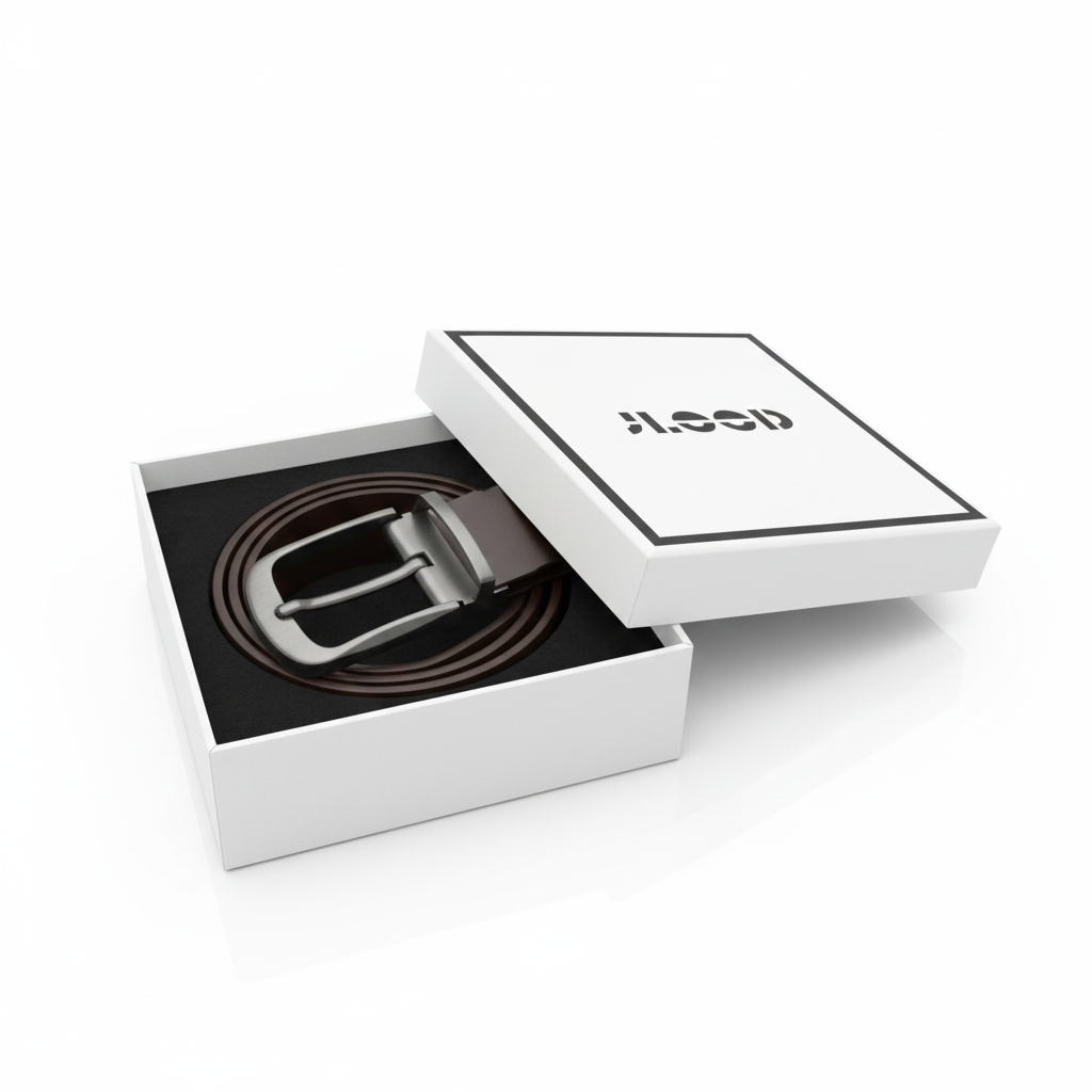 JLOOD Causal Jeans Leather Belts Men