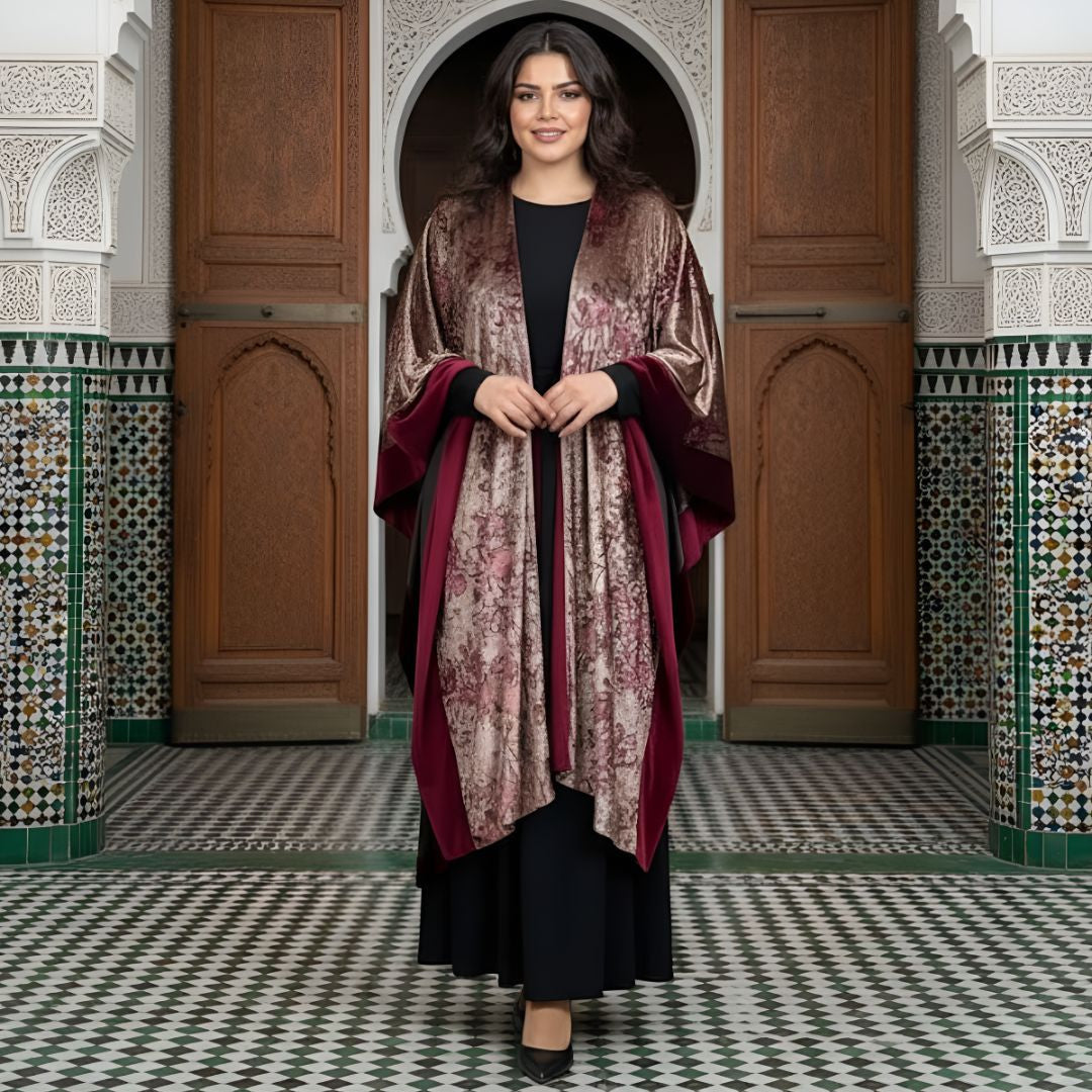 JLOOD Ramadan 2 Kaftan - RED - Red / One size