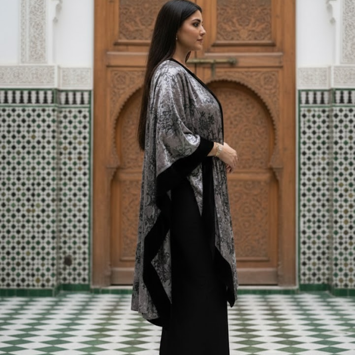 JLOOD Ramadan Kaftan - BLK - Black / One size