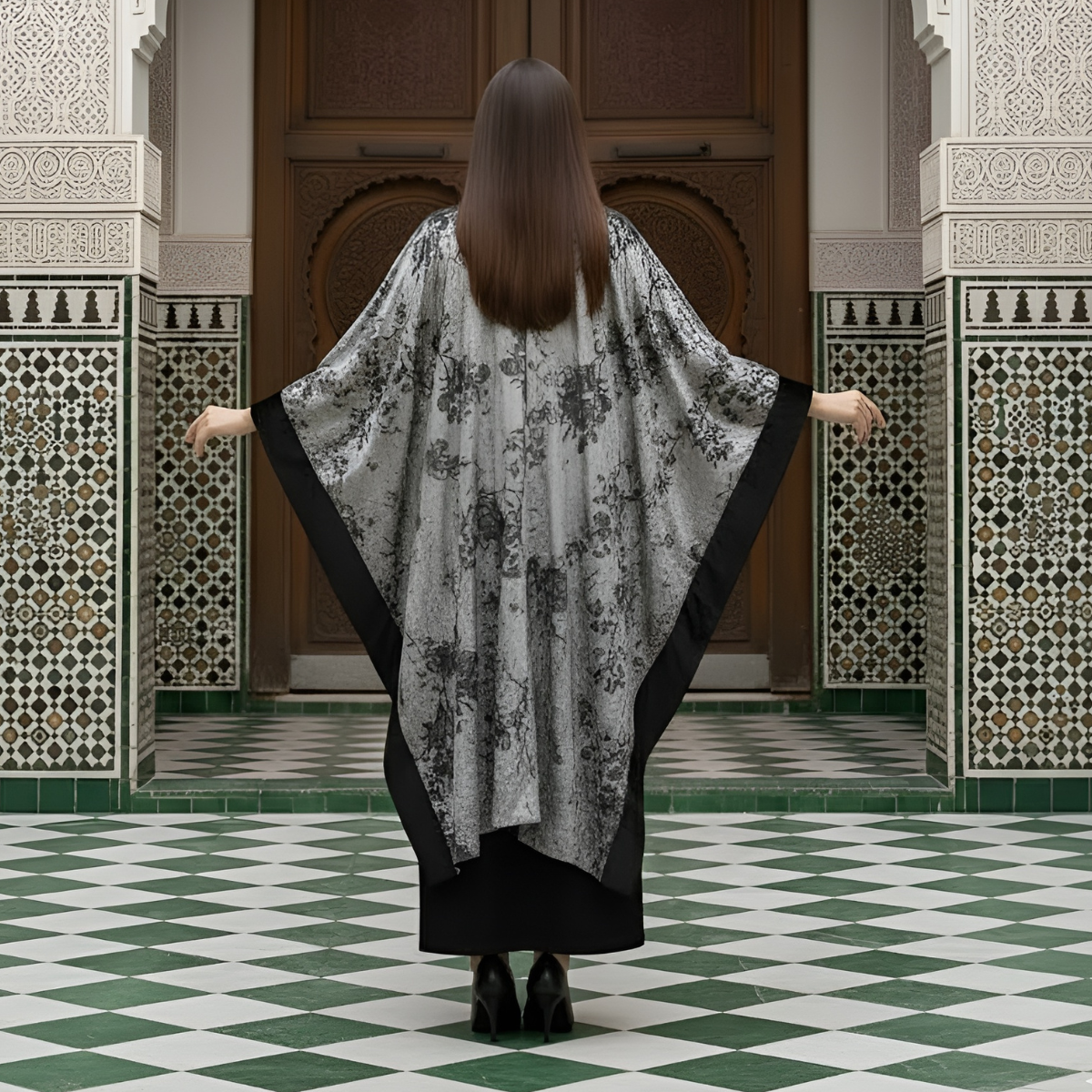 JLOOD Ramadan Kaftan - BLK - Black / One size