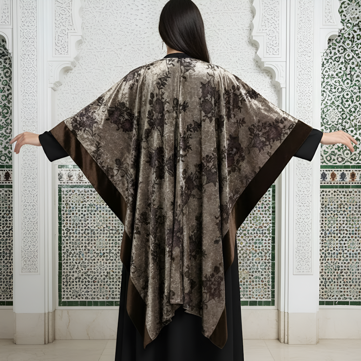 JLOOD Ramadan Kaftan - BRN - Brown / One size