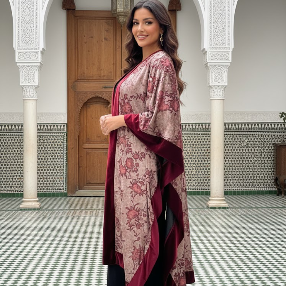 JLOOD Ramadan Kaftan - RED (Copy) - Red / One size