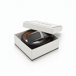 JLOOD Ratchet Leather Belts Men - R04