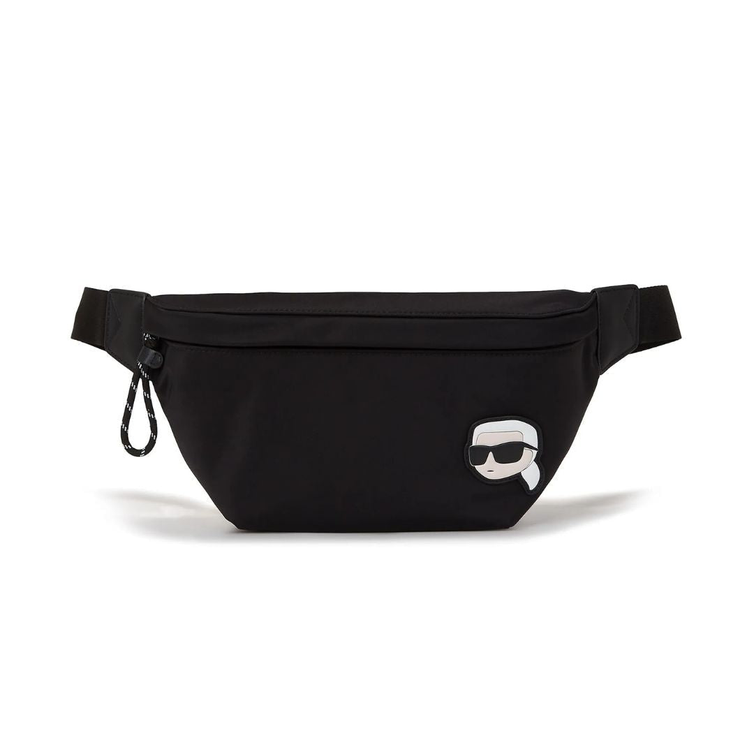 Karl Lagerfeld Ikon Belt Bag - BLK - Black