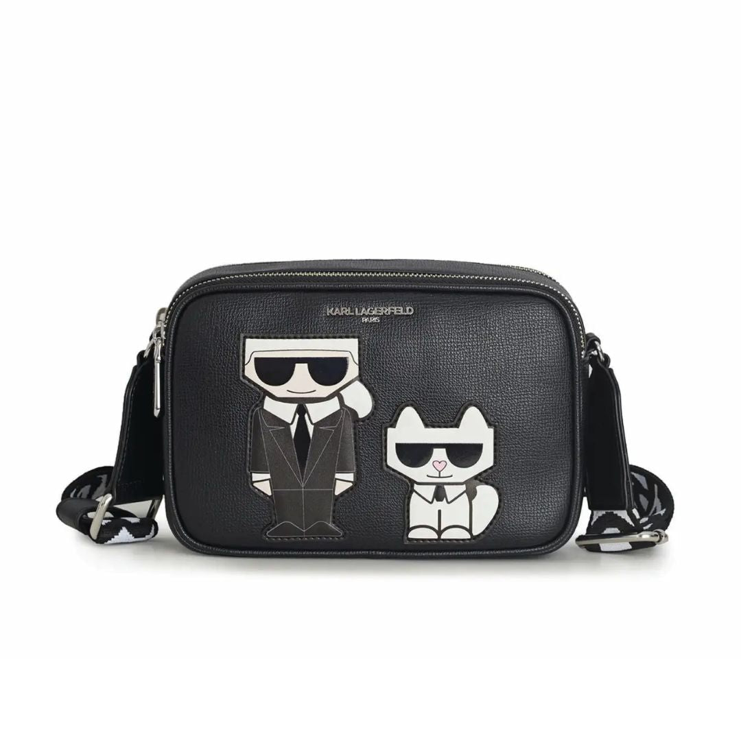 KARL LAGERFELD Maybelle Camera Crossbody Women - BLK - Black