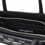 KARL LAGERFELD Maybelle Choupette Satchel Bag - BLK - Black