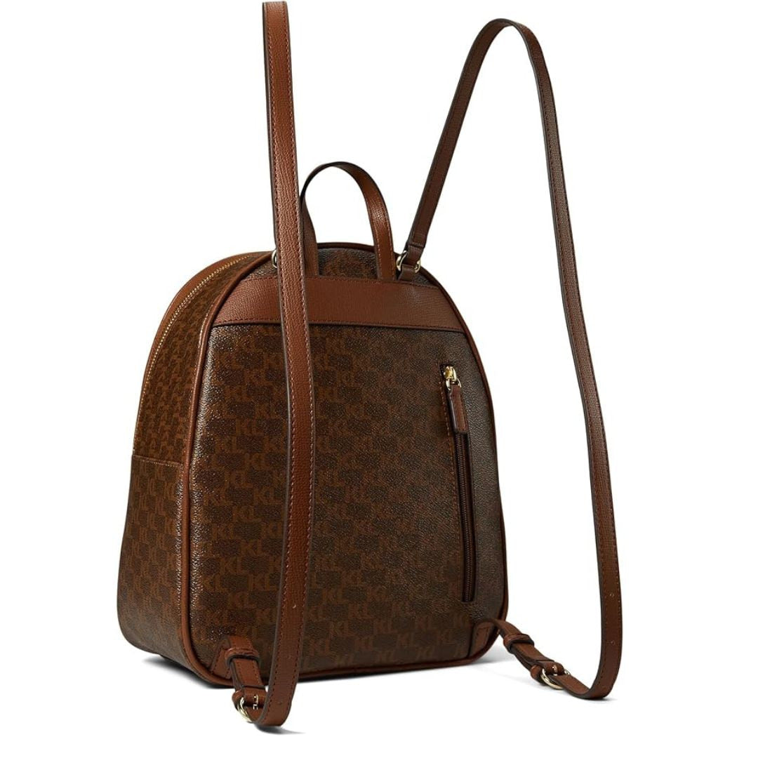 Karl Lagerfeld Paris Adele Backpack - BRN - Brown