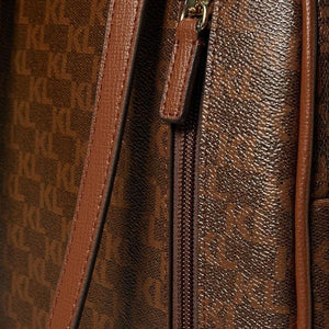 Karl Lagerfeld Paris Adele Backpack - BRN - Brown