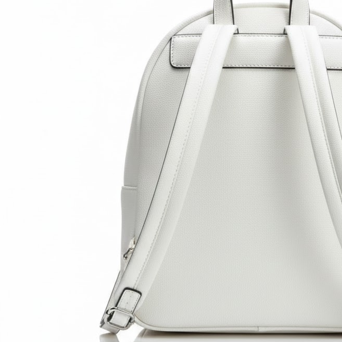 Karl Lagerfeld Paris Adele Backpack Shoulder Bag -WHT - White