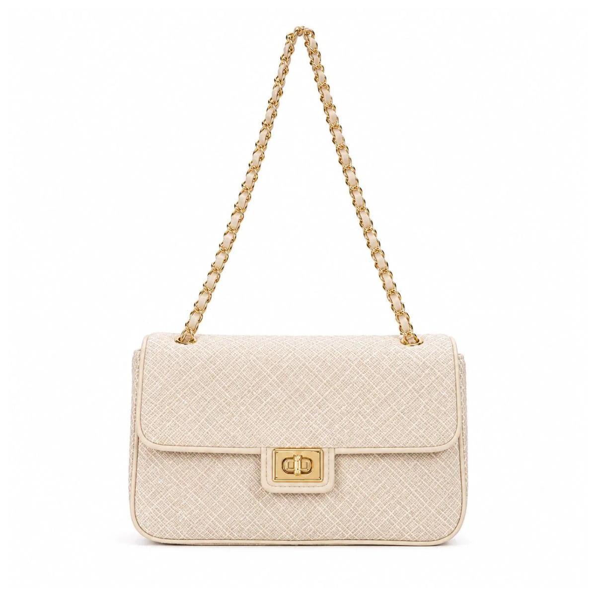 Karl Lagerfeld Paris Agyness Shoulder Bag Women - BEG - Beige