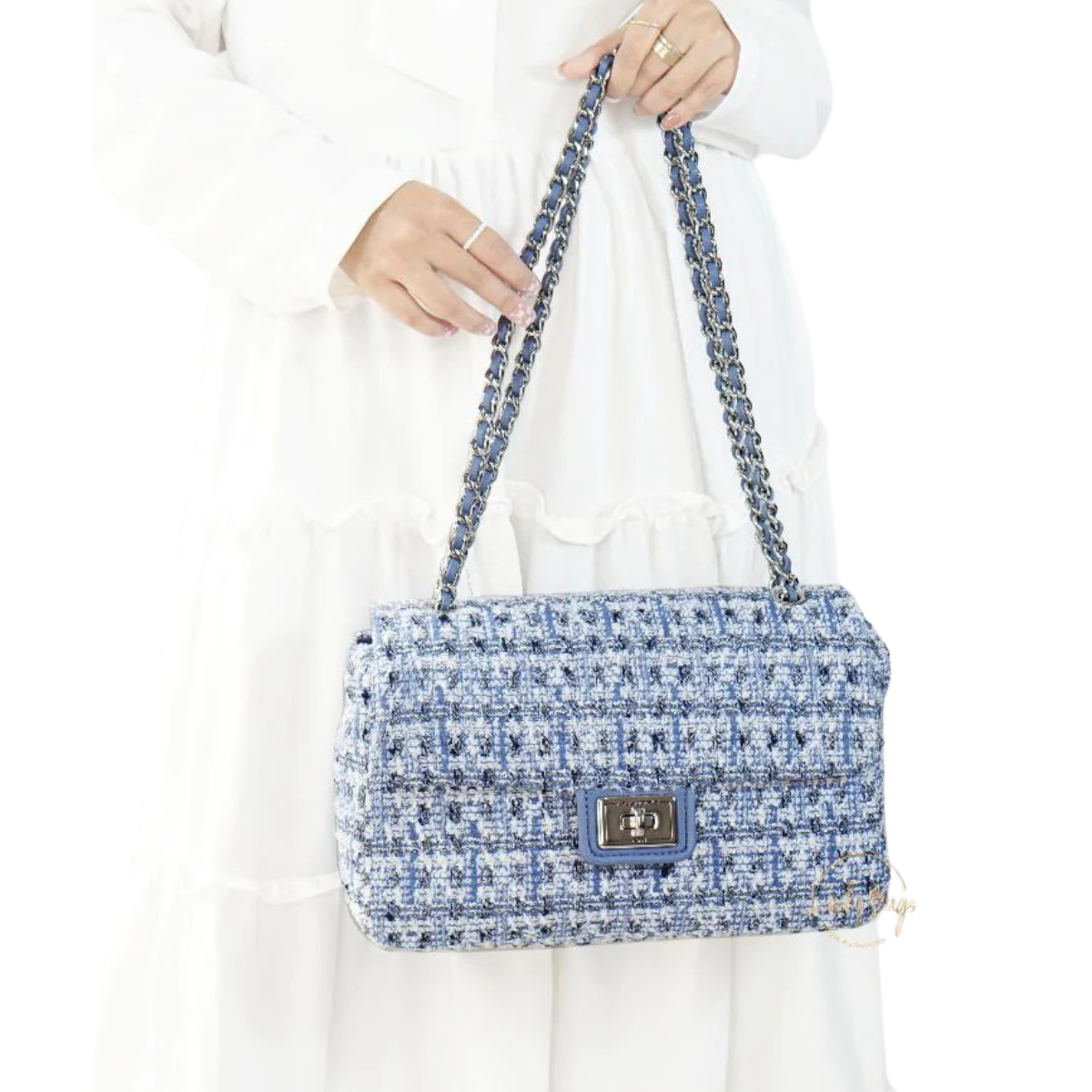 Karl Lagerfeld Paris Agyness Shoulder Bag Women - BLU - Blue