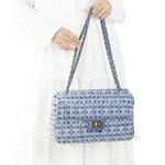 Karl Lagerfeld Paris Agyness Shoulder Bag Women - BLU - Blue