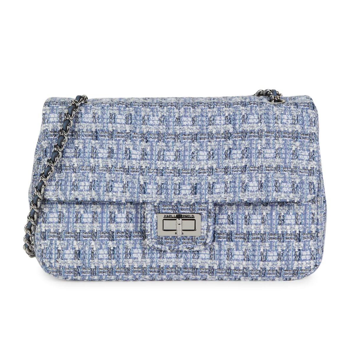 Karl Lagerfeld Paris Agyness Shoulder Bag Women - BLU - Blue