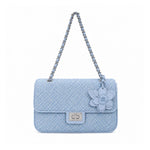 Karl Lagerfeld Paris Agyness Shoulder Bag Women - BLU - Blue