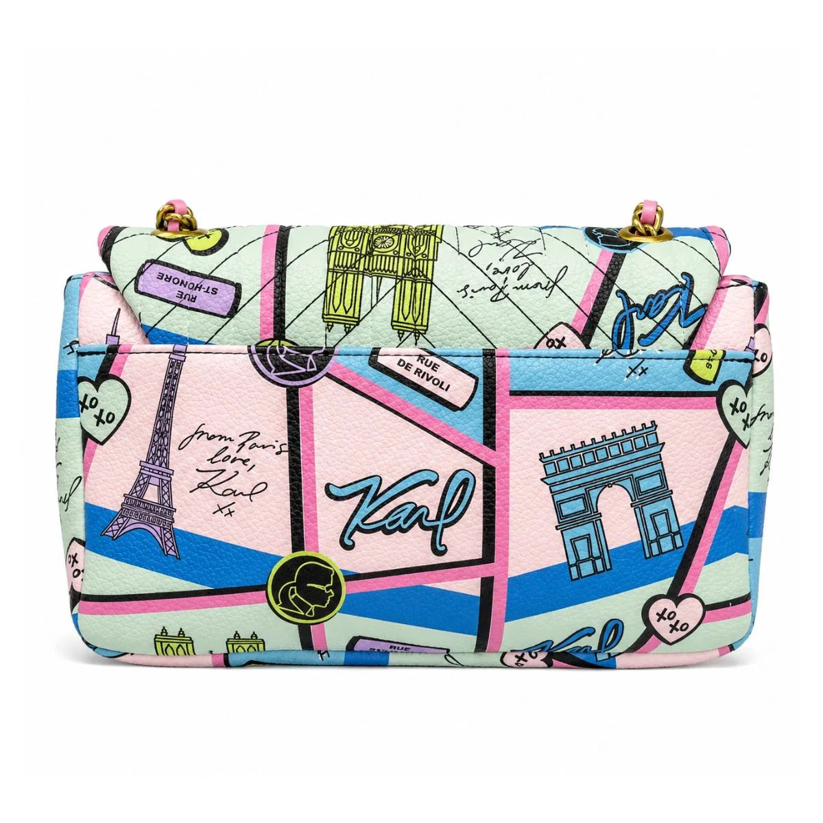 Karl Lagerfeld Paris Agyness Shoulder Bag Women - MLT - Multi