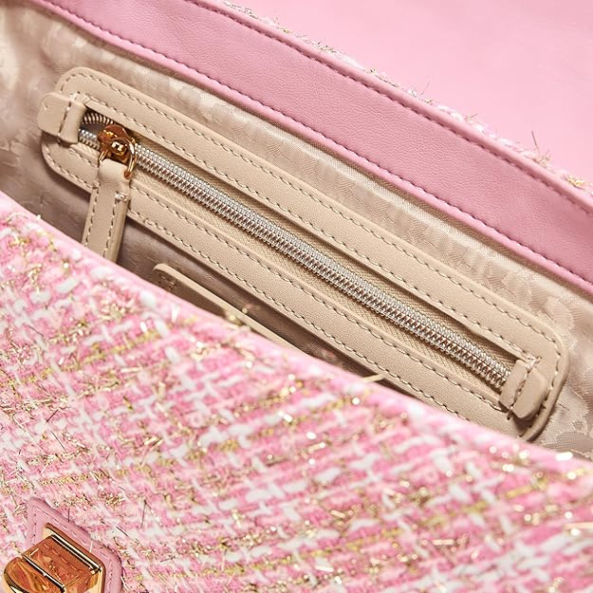 Karl Lagerfeld Paris Agyness Shoulder Bag Women - PNK - Pink