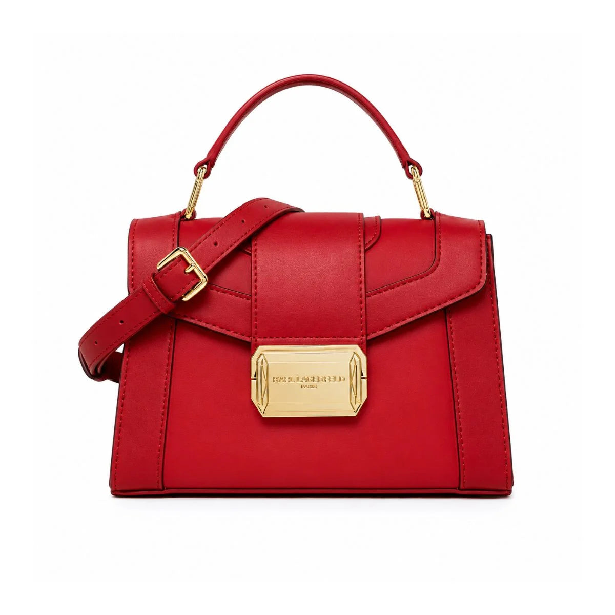 Karl Lagerfeld Paris Agyness Shoulder Bag Women - RED - Red