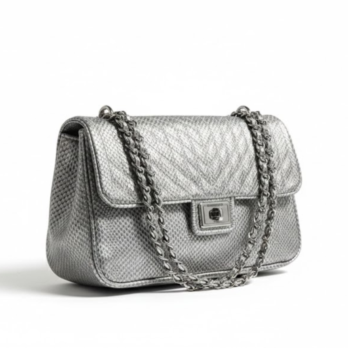 Karl Lagerfeld Paris Agyness Shoulder Bag Women - SLV - Silver