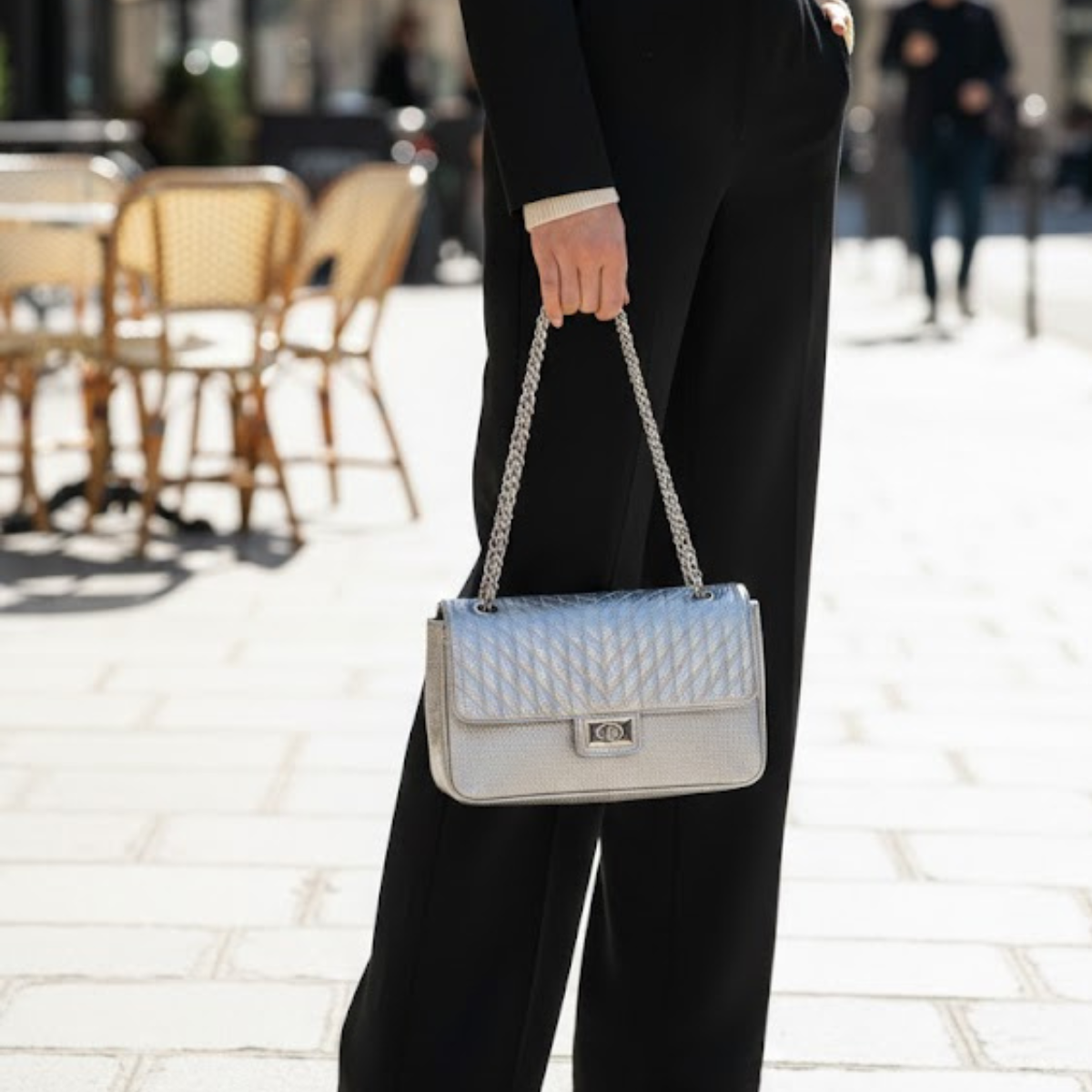 Karl Lagerfeld Paris Agyness Shoulder Bag Women - SLV - Silver