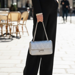 Karl Lagerfeld Paris Agyness Shoulder Bag Women - SLV - Silver