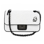 Karl Lagerfeld Paris Agyness Shoulder Bag Women - WHT - White