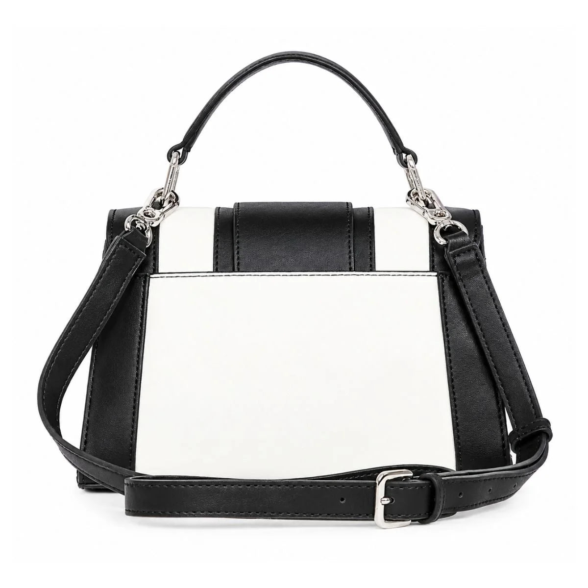Karl Lagerfeld Paris Agyness Shoulder Bag Women - WHTBLK - White-Black