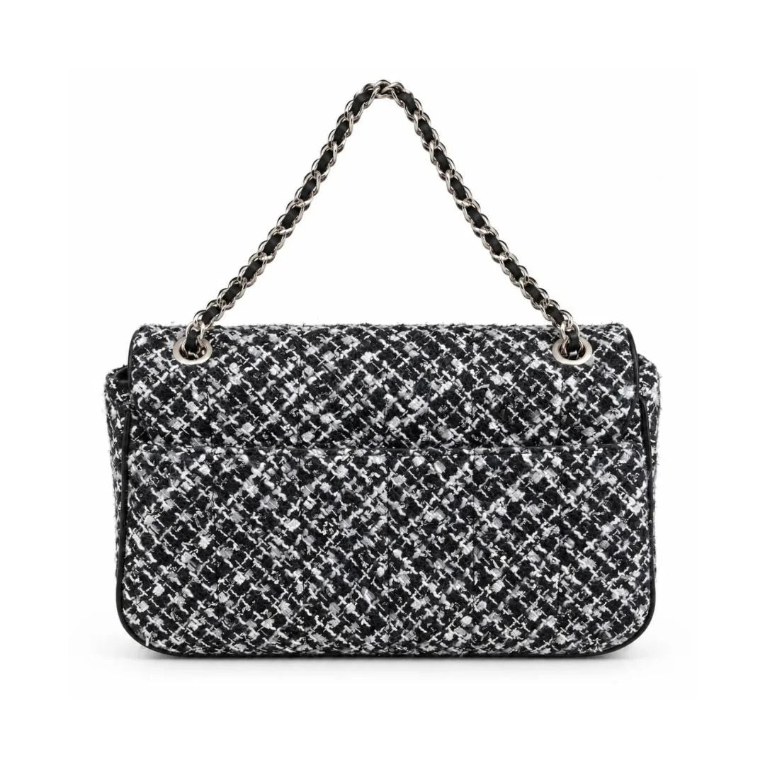 Karl Lagerfeld Paris Agyness Small Quilted Shoulder Bag - BLK - Black