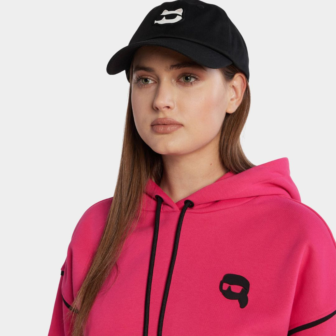 Karl Lagerfeld Paris Baseball Cap 231W3421-BLK - Black