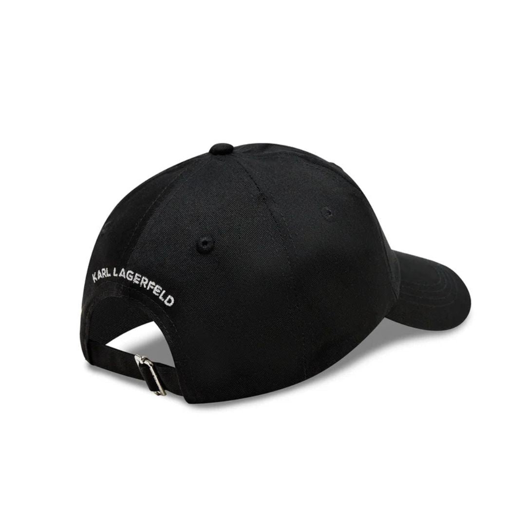 Karl Lagerfeld Paris Baseball Cap K Ikonik 2 236W3403-BLK - Black