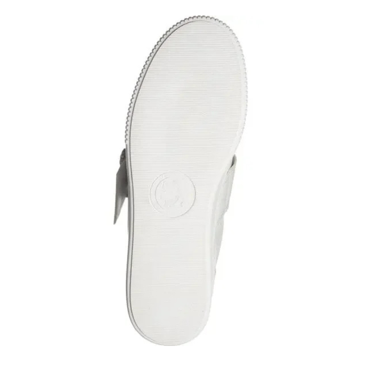 KARL LAGERFELD PARIS Buckle Retro Leather Sneakers Women - WHT