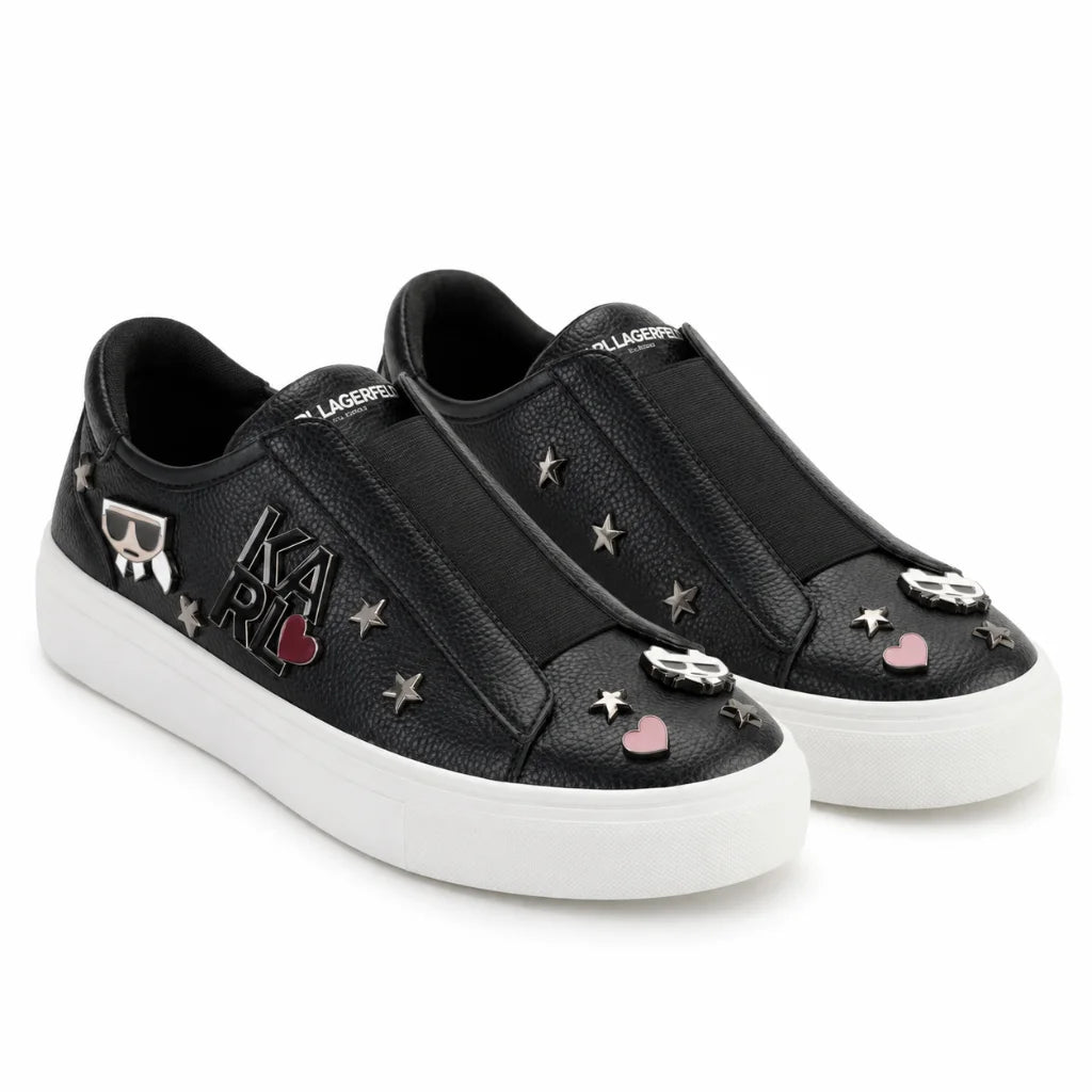 KARL LAGERFELD PARIS Caitie Slip-On Sneaker Women - BLK