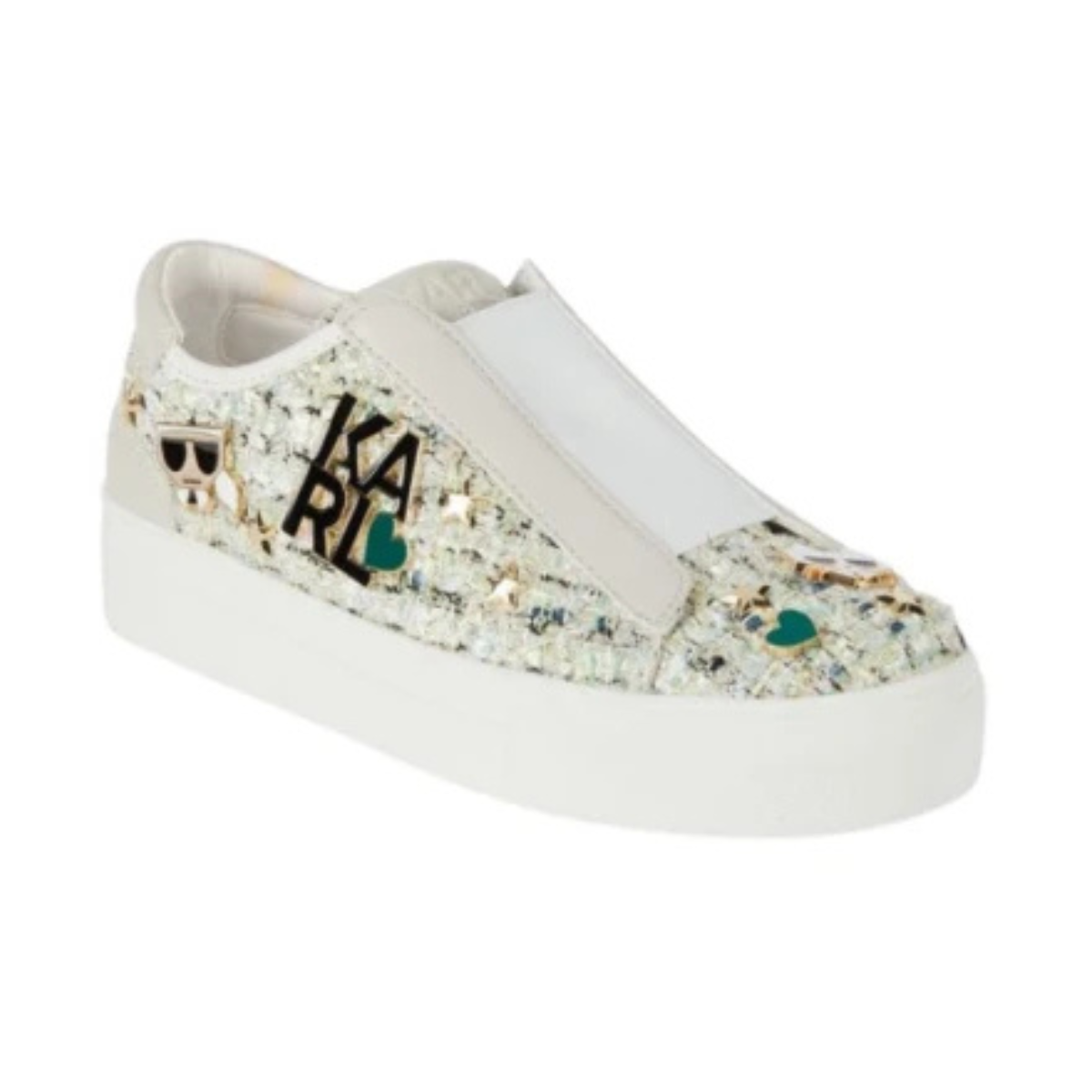 KARL LAGERFELD PARIS Caitie slip-on Sneakers Women - BEGMNT