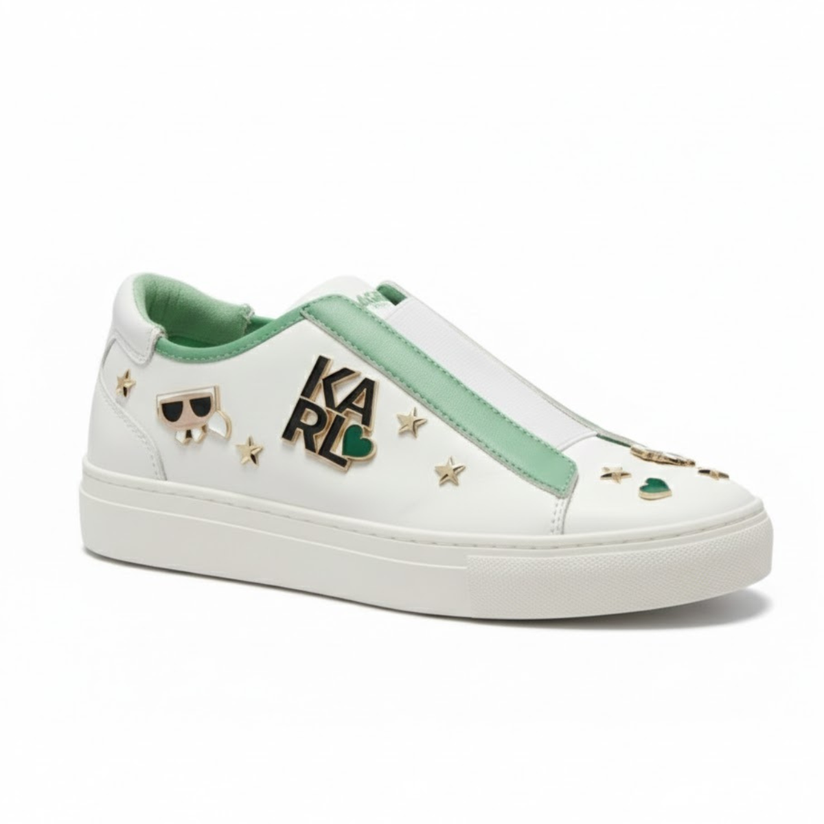 KARL LAGERFELD PARIS Caitie slip-on Sneakers Women - WHTMNT