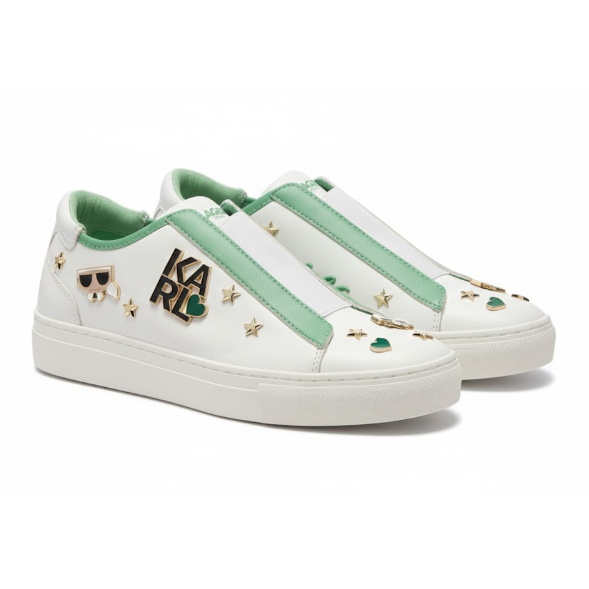 KARL LAGERFELD PARIS Caitie slip-on Sneakers Women - WHTMNT