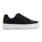 KARL LAGERFELD PARIS Calico Patch Lace Up Sneakers Women - BLK - Black / 35