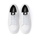 KARL LAGERFELD PARIS Calico Patch Lace Up Sneakers Women - WHT