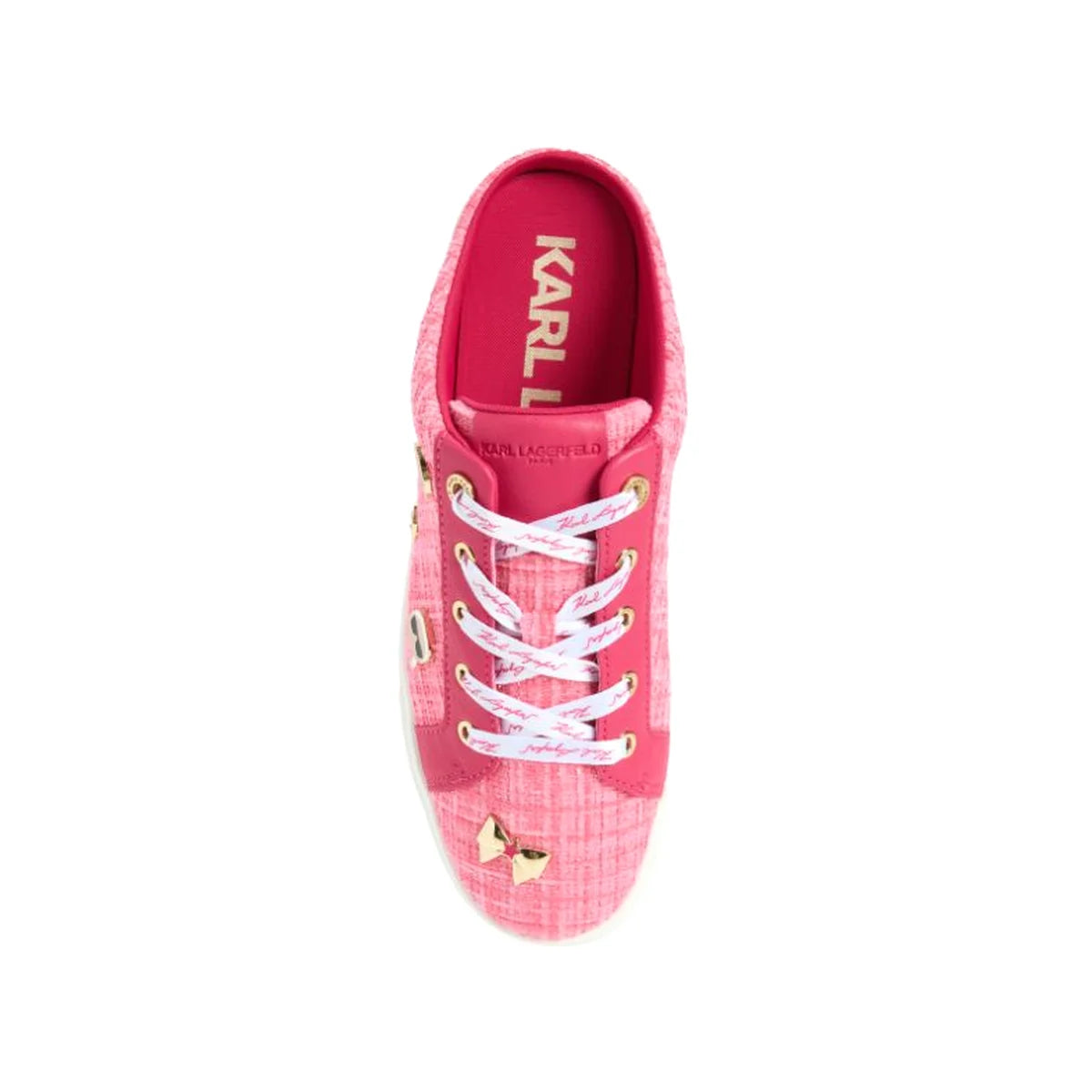KARL LAGERFELD PARIS Cambria Macaron Sneaker Women- PNK