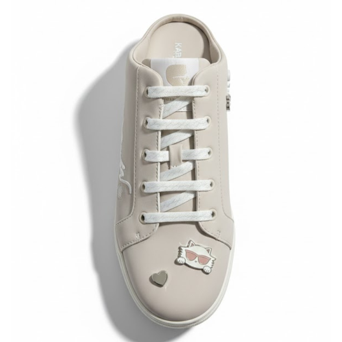 KARL LAGERFELD PARIS Cambria Slip-On Sneakers Women - BEG