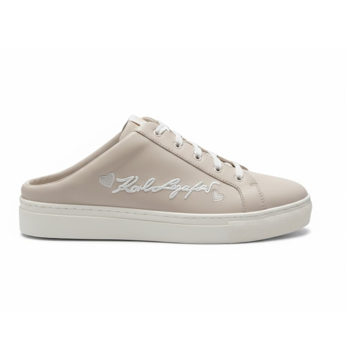 KARL LAGERFELD PARIS Cambria Slip-On Sneakers Women - BEG