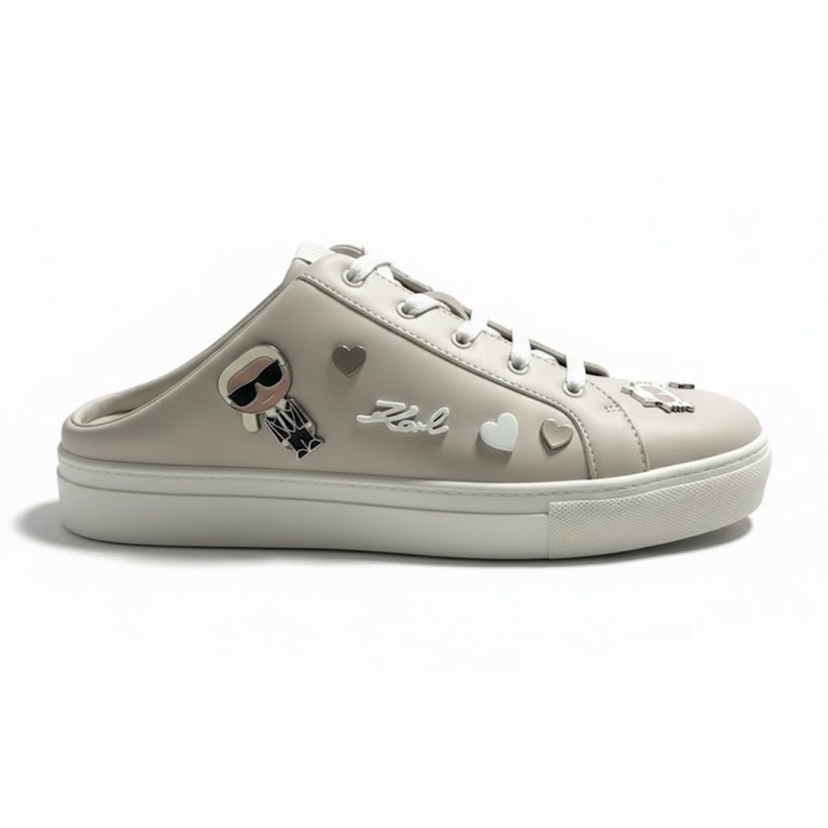 KARL LAGERFELD PARIS Cambria Slip-On Sneakers Women - BEG