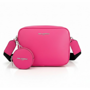 Karl Lagerfeld Paris Camera Crossbody Bag Women - PNK - Pink