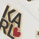 KARL LAGERFELD PARIS Cammy Embellished Logo Sneakers Women - WHT
