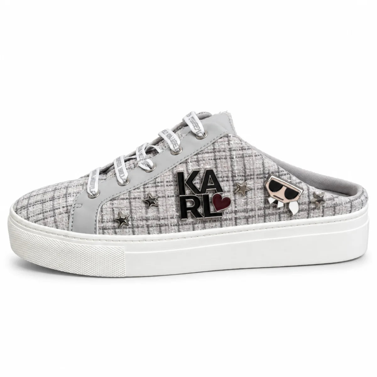 KARL LAGERFELD PARIS Cammy Sneakers Women -GRY - Grey / 35