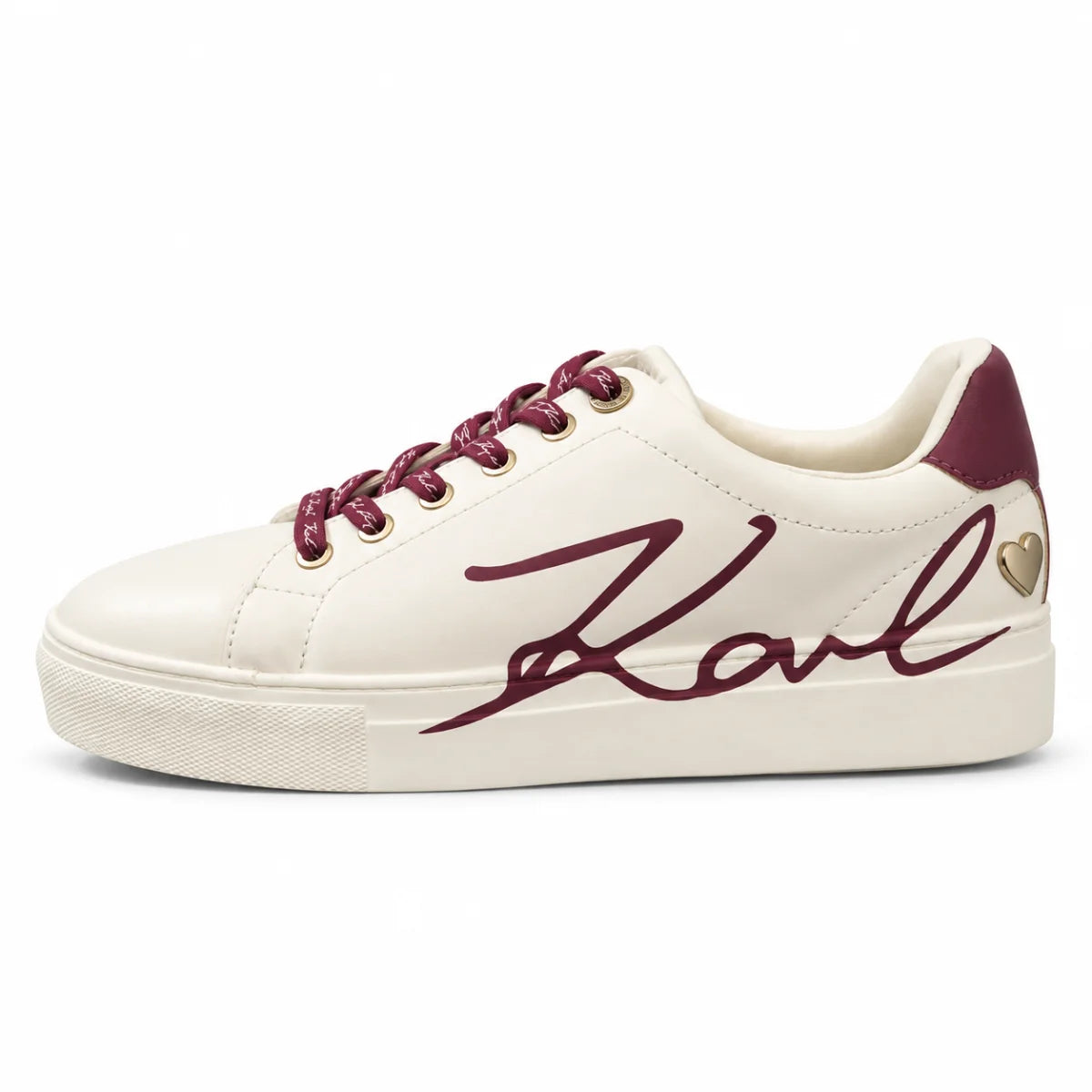 KARL LAGERFELD PARIS Candace Signature Logo Women - WHT - White / 35