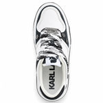 KARL LAGERFELD PARIS Capree Cyndra Lace Up Sneakers Women - WHTBLK